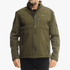 Jeep Mens Funnel Neck Soft Shell Jacket Olive | Jeep