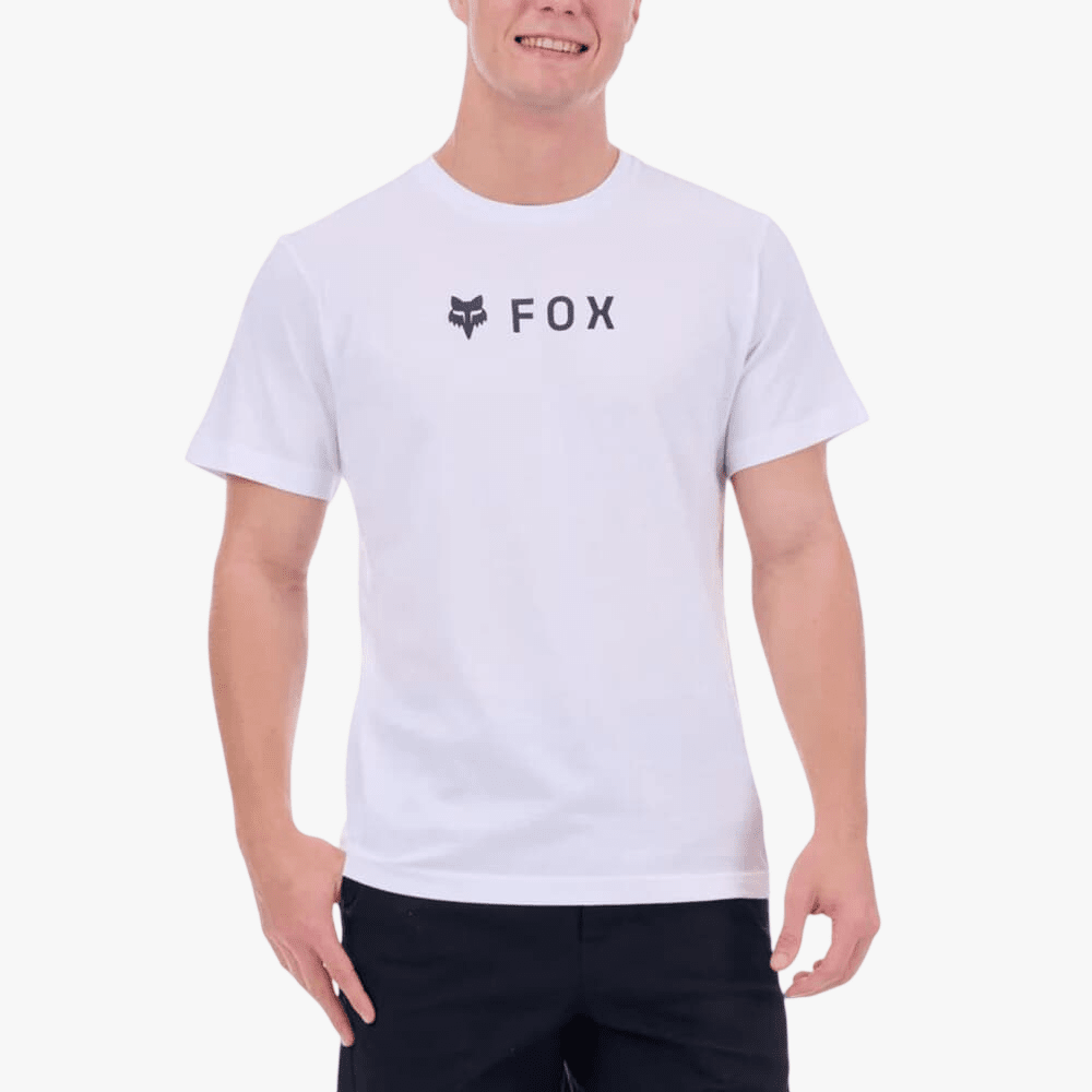 Fox Mens Absolute Short Sleeve Tee White | Fox