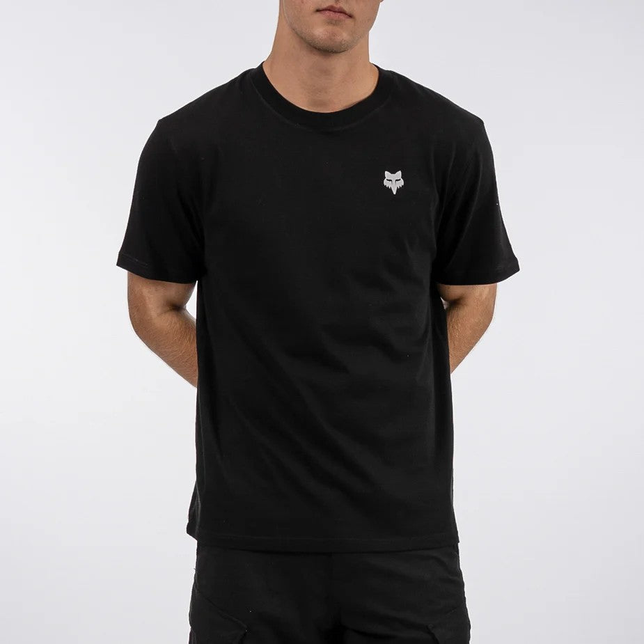 Fox Mens Axion Short Sleeve Tee Black