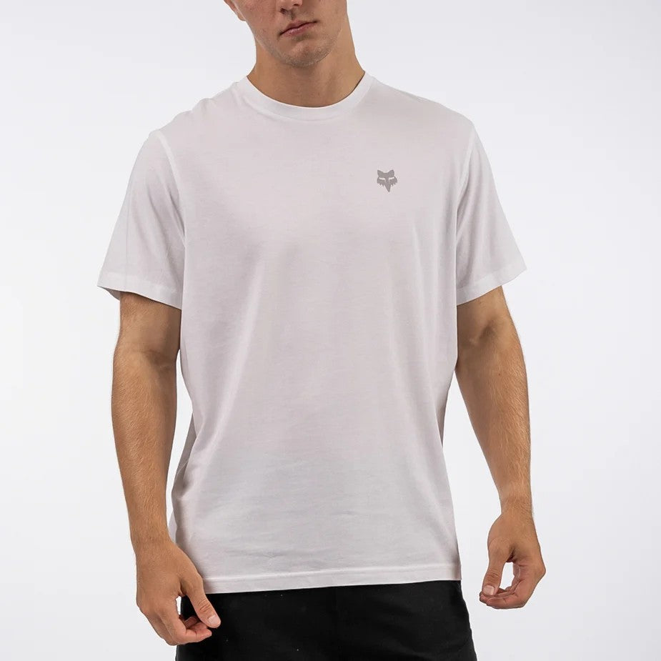 Fox Mens Axion Short Sleeve Tee White