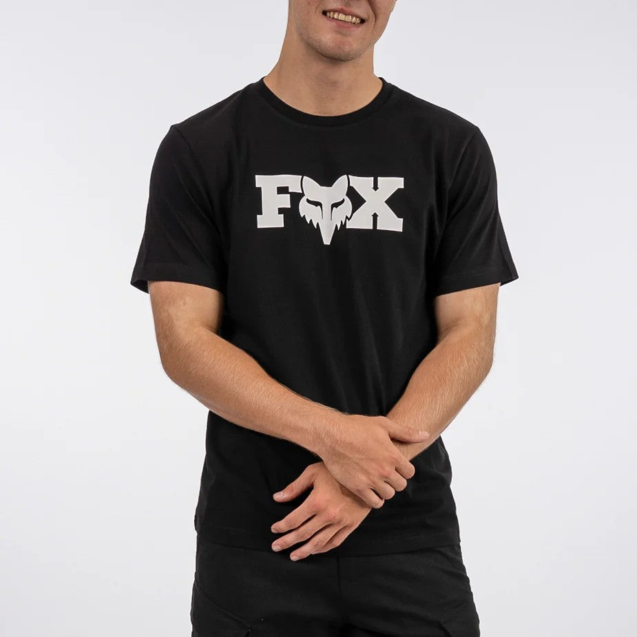 Fox Mens F Head X Tee Black