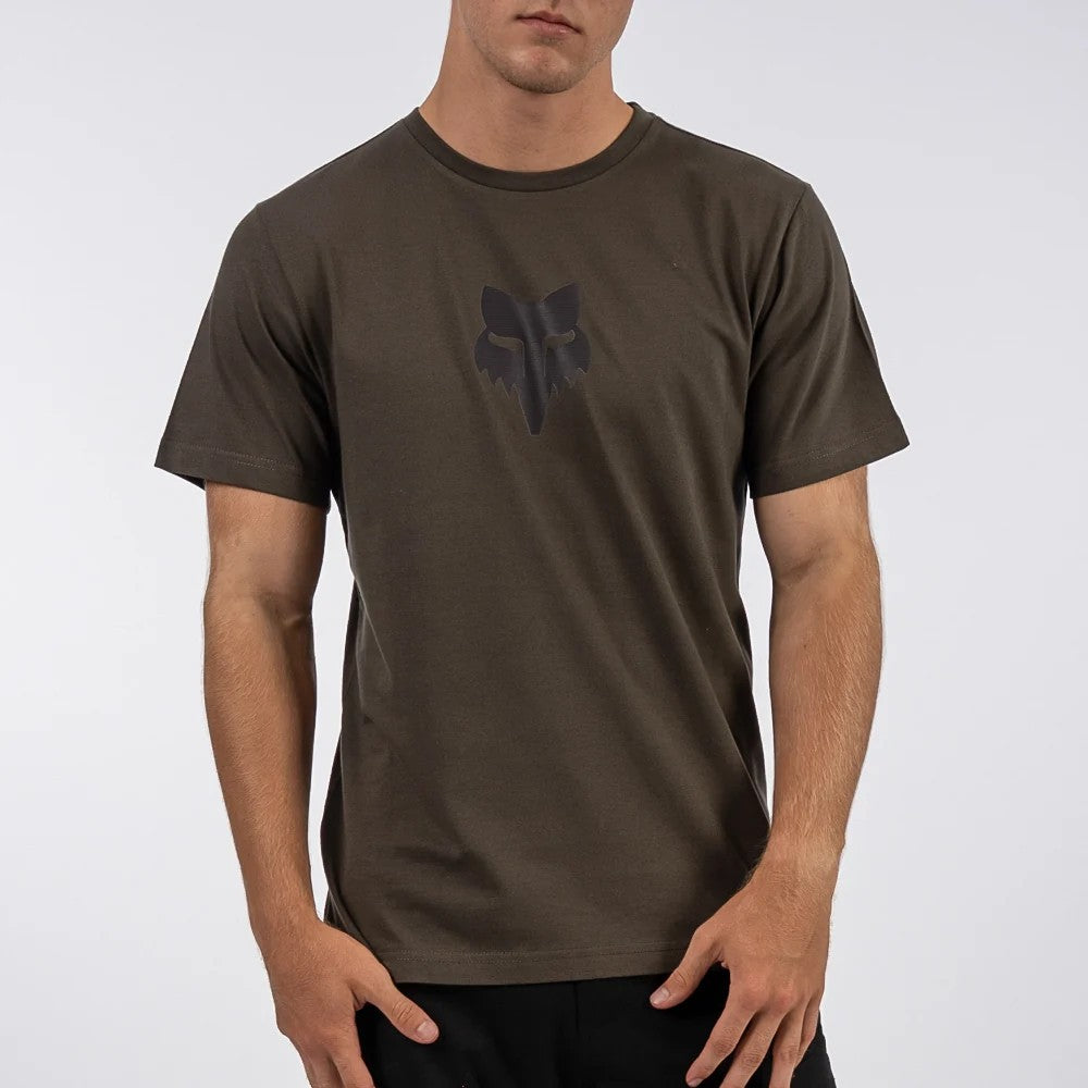 Fox Mens Fox Head Tee New Taupe