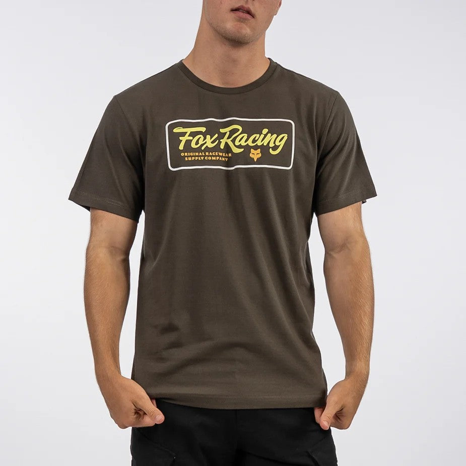 Fox Mens Fuel Short Sleeve Tee New Taupe