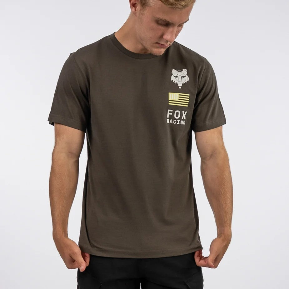 Fox Mens Global Tee New Taupe