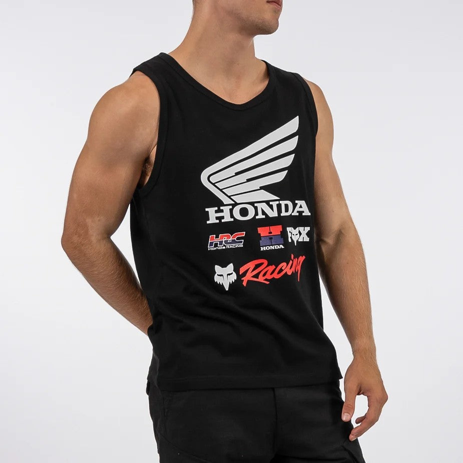 Fox Mens Honda Tank Black