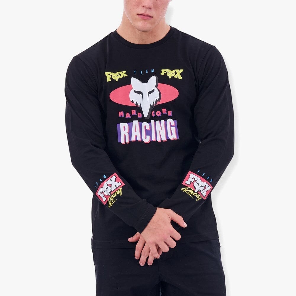 Fox Mens Race Long Sleeve Tee Black | Fox