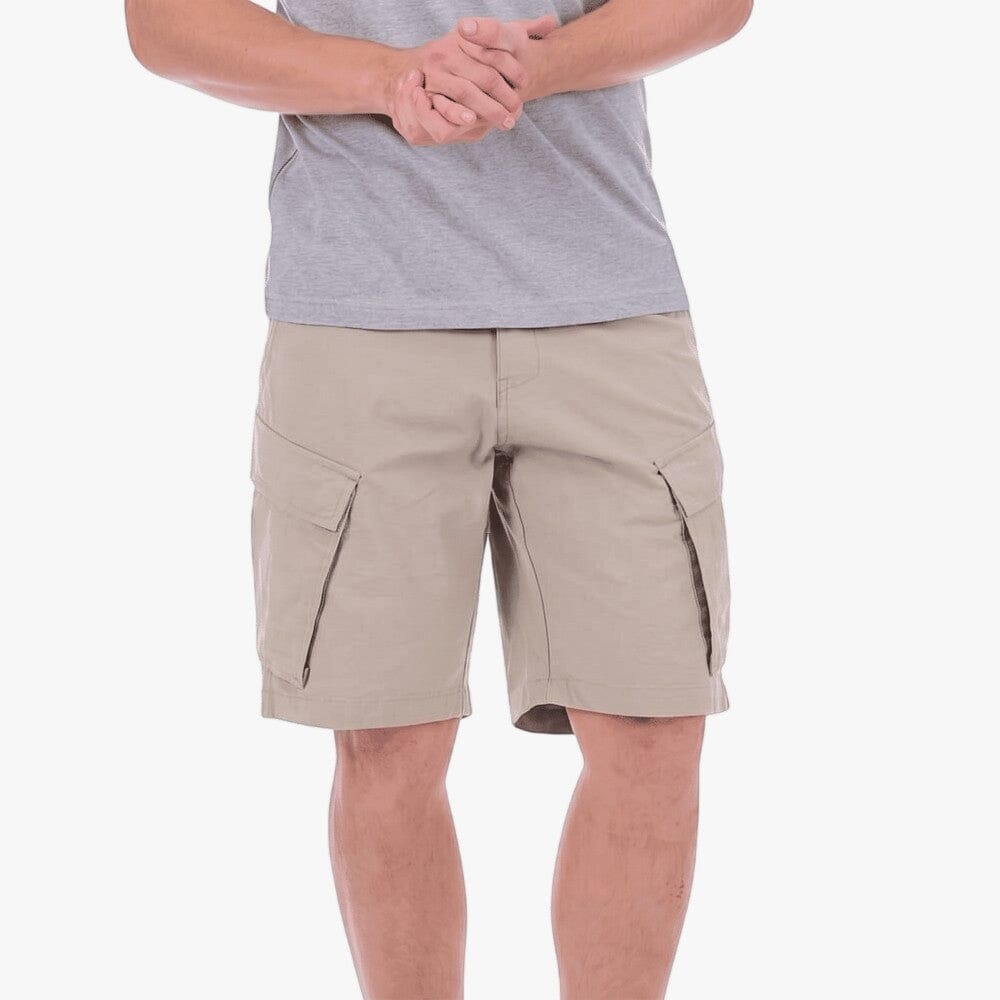 Fox Mens Risk Cargo Ripstop Walk Shorts Stone | Fox