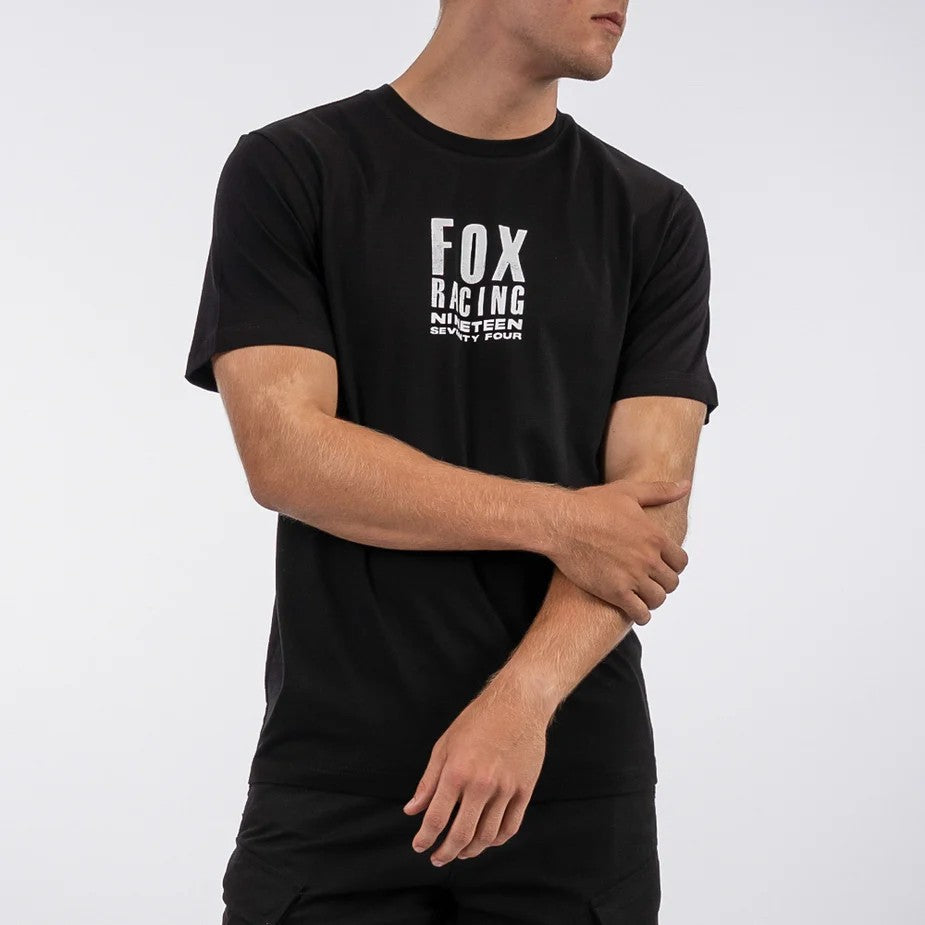 Fox Mens Steel Cut Tee Black