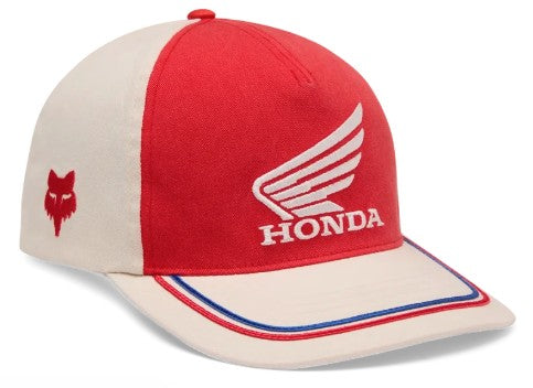 Fox Womens Honda Snapback Cap Off White
