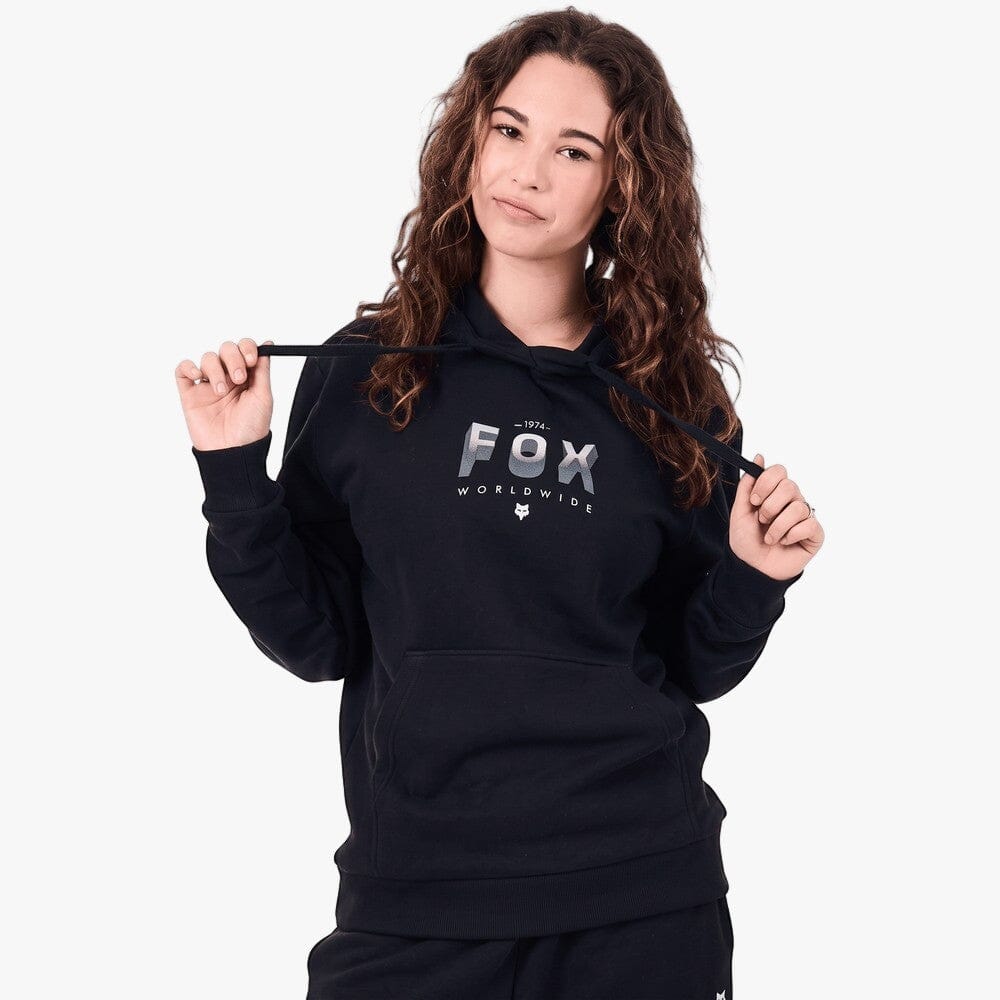 Fox Womens Worlwide Hoodie Black | Fox