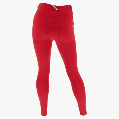 Freddy Womens Wr.Up® Curvy Skinny Leg Push Up Organic Cotton Pants Tango Red | Freddy