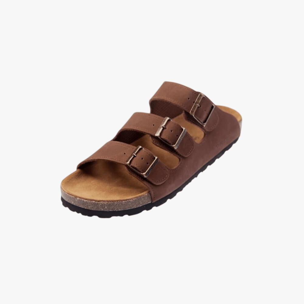Green Cross Womens X3 Strap Sandal Brown | Green Cross