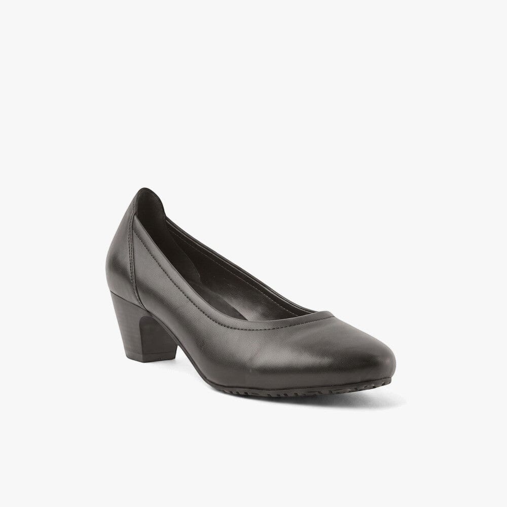 Greencross Womens Lh Round Toe Slip On Court Brown | Greencross