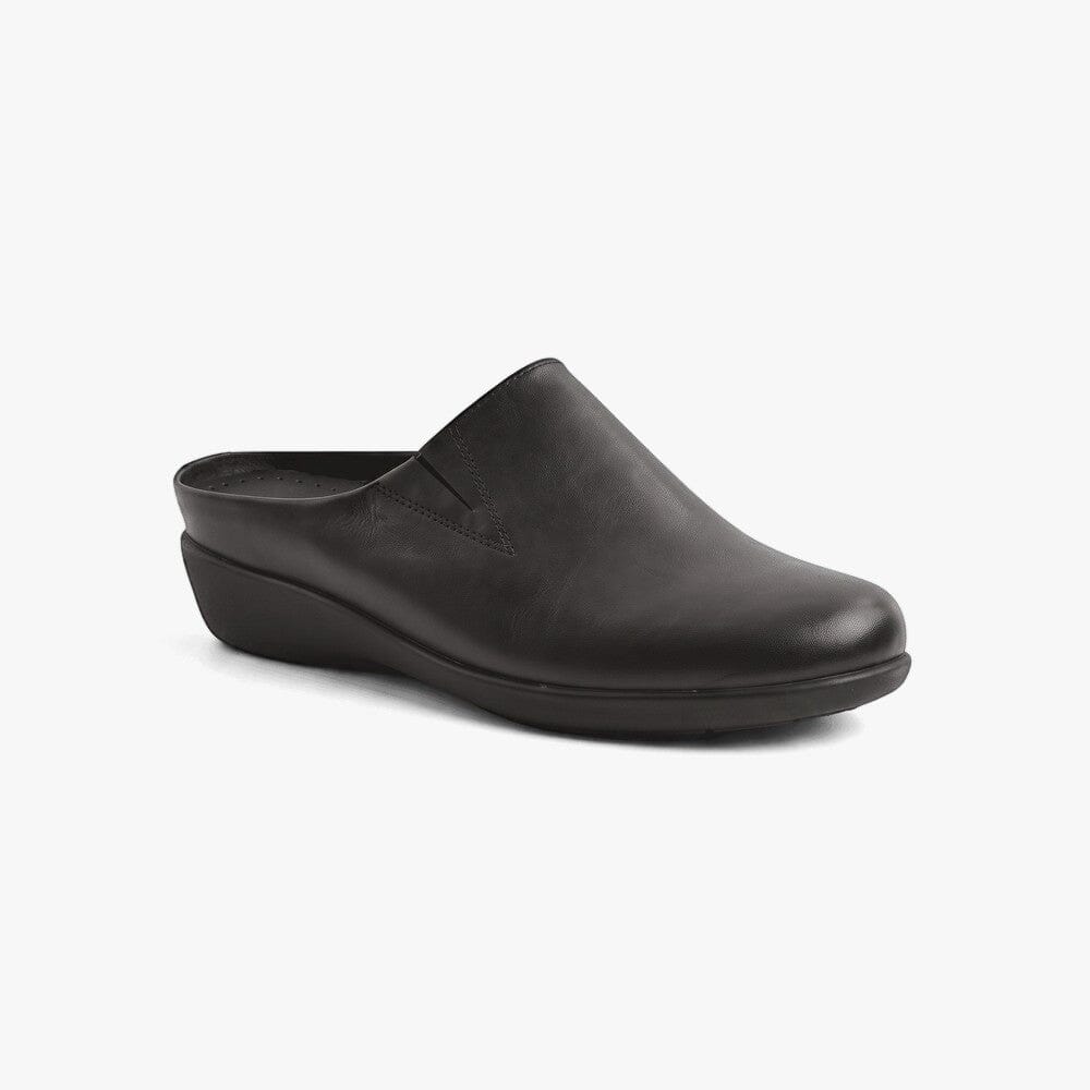 Greencross Womens Slip On Mule Black | Greencross