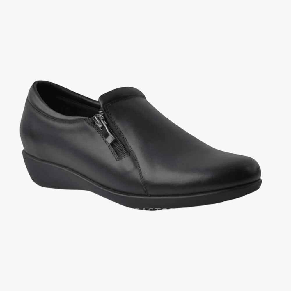 Greencross Womens Slip On Side Zip Black | Greencross