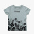 Guess Boys blue short sleeve t-shirt featuring a black &