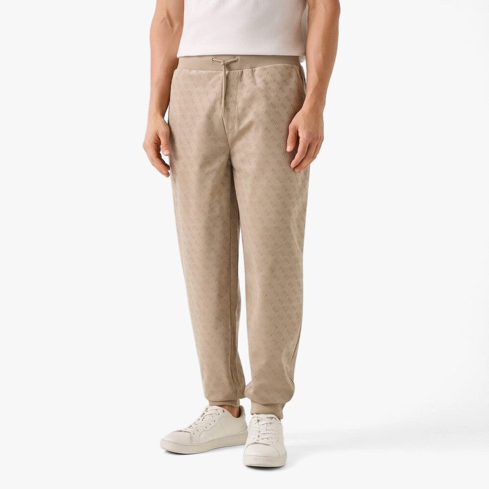 Guess Mens Cochise Cuff Pants Beige | Guess