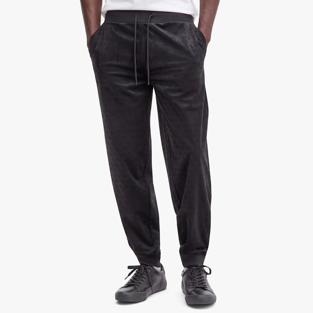 Guess Mens Cochise Cuff Pants Black | Guess