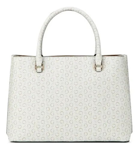Guess Tabitha Satchel Bag Powder Blue