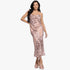 Guess Womens Akilina Dress Plum Pink | Guess