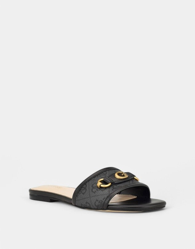 Guess Womens Hammi Sandal Medium Grey