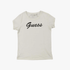 Guess Womens Script Tee Beige | Guess