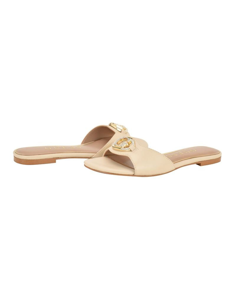 Guess Womens Tashcy Sandal 2 Natural