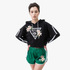 Guess Womens Zory Hoodie Sweatshirt Black Guess