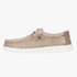 Hey Dude Mens Wally Stretch Sox Tan | Hey Dude