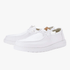 Hey Dude Womens Wendy Stretch Canvas White | Hey Dude