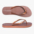 Holster Womens Holiday Flip Flops Bronze | Holster