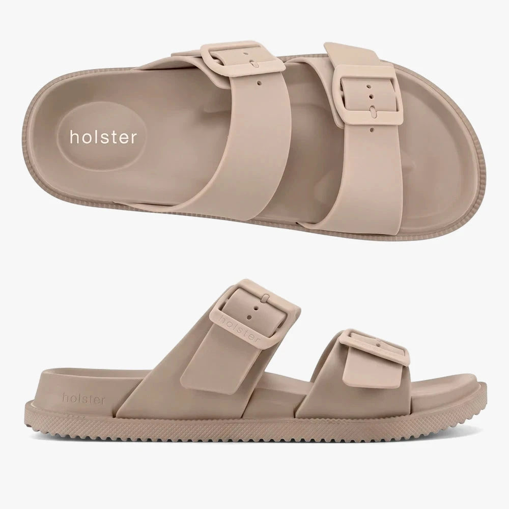 Holster Womens Soleseeker Sandal Beige | Holster
