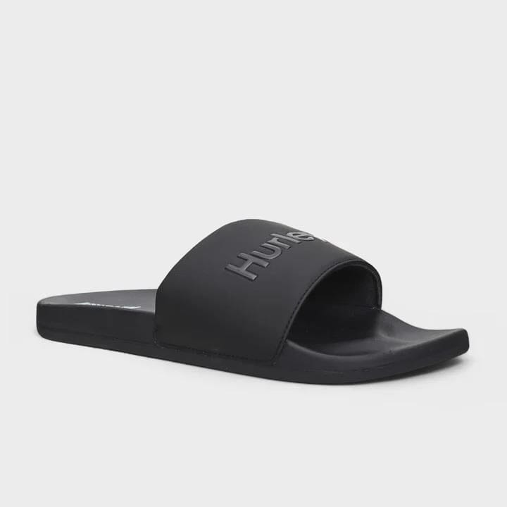 Hurley Mens Waxed Slide Black | Hurley
