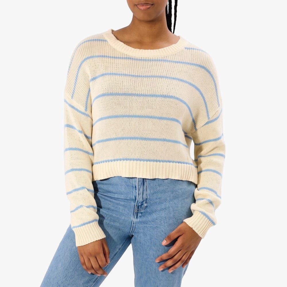 Hurley Womens Delta Sweater Off White | Hurley