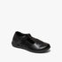 Hush Puppies Girls Kids School Crown T Strap Black Action Leather Shoe | Hush Puppies