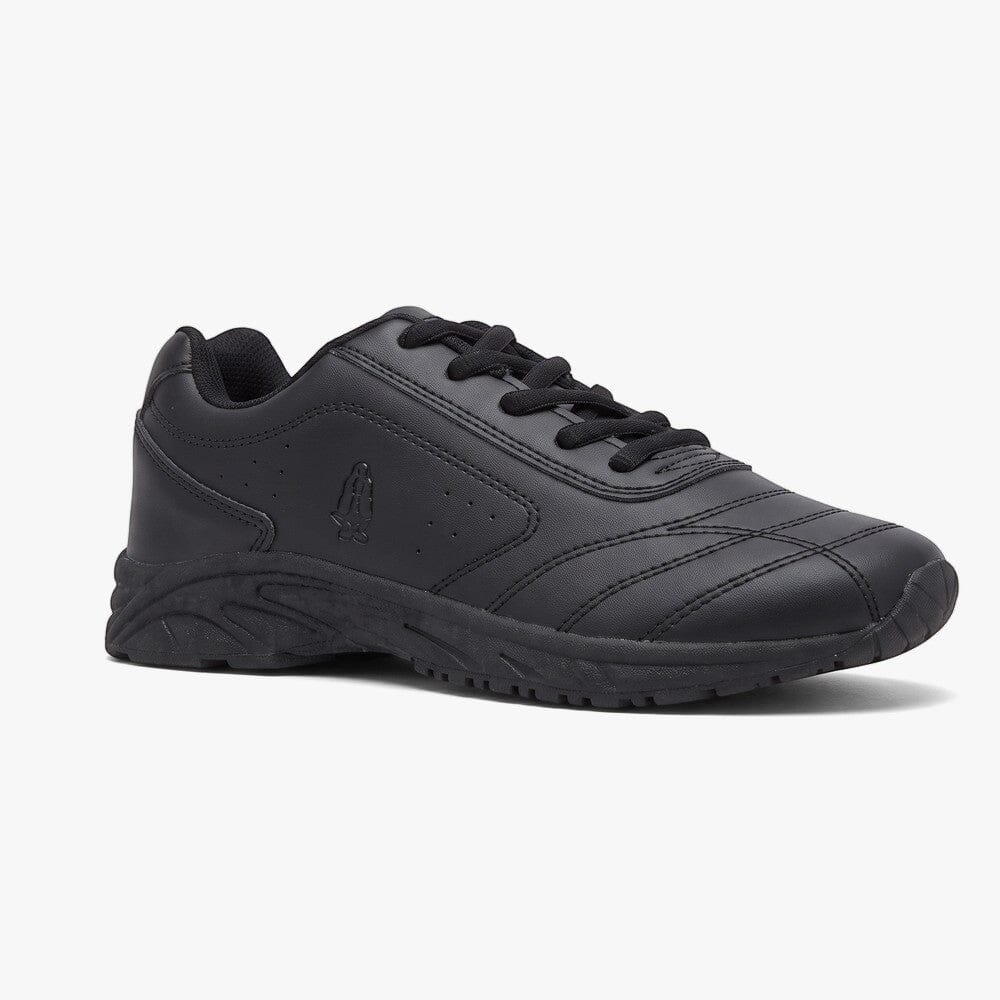 Hush Puppies Kids Ace Lace Up Sneaker Black | Hush Puppies