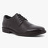 Hush Puppies Mens Reggie Cow Leather Shoe Black | Hush Puppies