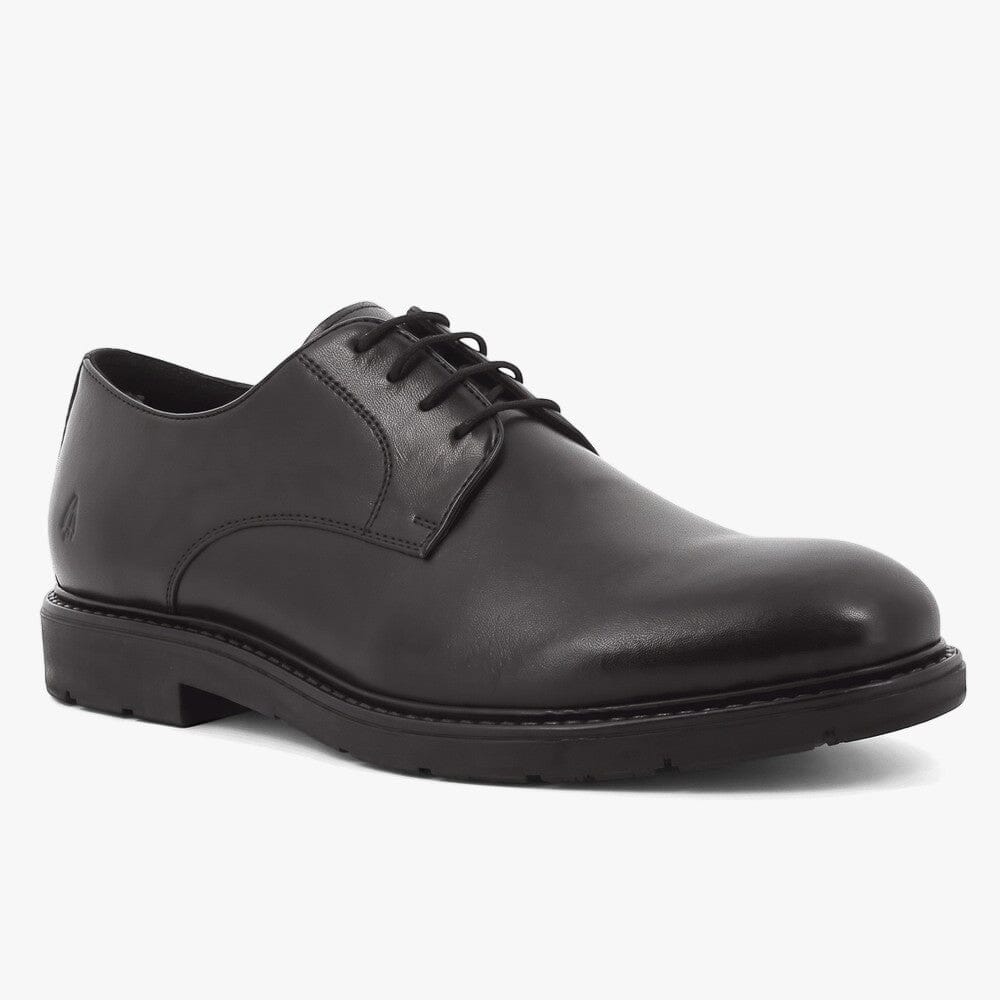 Hush Puppies Mens Talon Cow Leather Shoe Black | Hush Puppies
