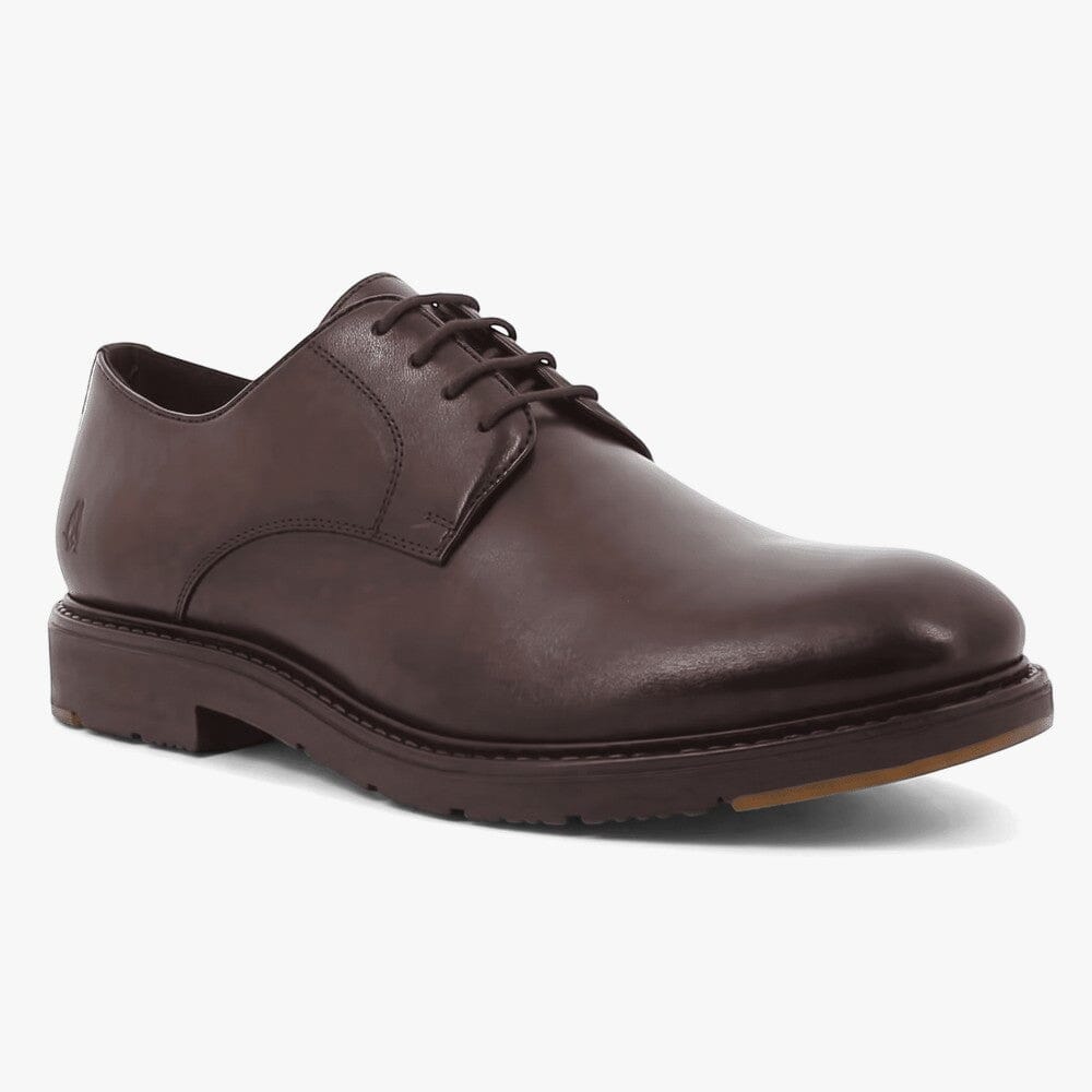 Hush Puppies Mens Talon Cow Leather Shoe Brown | Hush Puppies