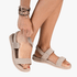 Hush Puppies Womens Irene Sandal Pewter | Hush Puppies