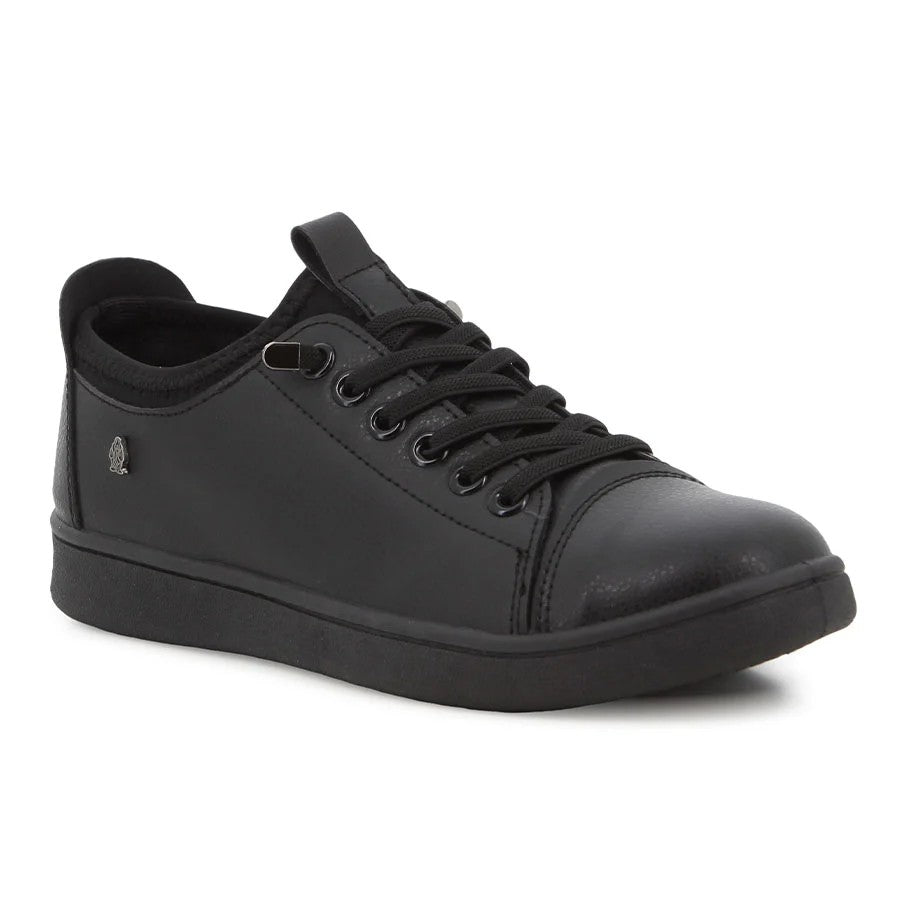 Hush Puppies Womens Soft Lilah Mono Sneaker Black