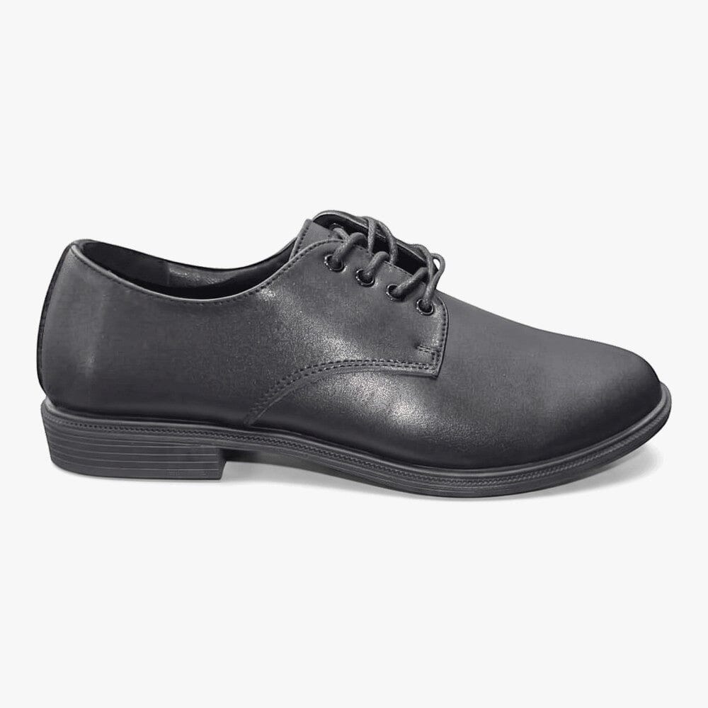 Hush Puppies Youth Siya Lace Up Black School Shoe | Hush Puppies
