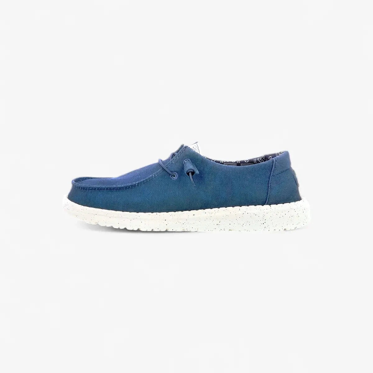 Hey Dude Womens Wendy Stretch Canvas Navy | Hey Dude