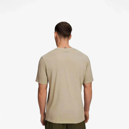 Under Armour Mens Sportstyle Left Chest Short Sleeve Tee 302 Khaki | Under Armour