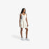 Sissy Boy Knitwear Mini Dress Flare Hem Scallop Edge Off White | Sissy Boy