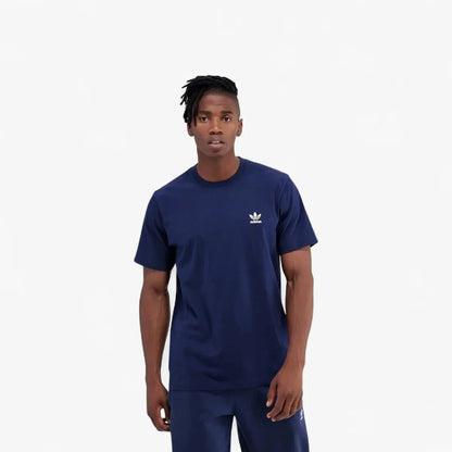Adidas Mens Ess Short Sleeve Tee Midnight Navy | Adidas