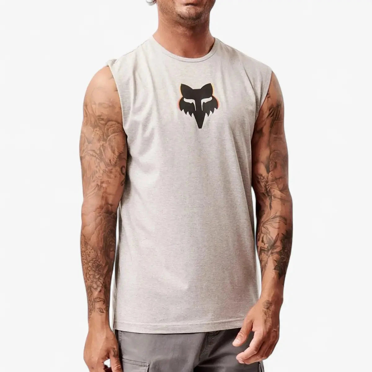 Fox Mens Image Head Vest Medium Grey Heather | Fox
