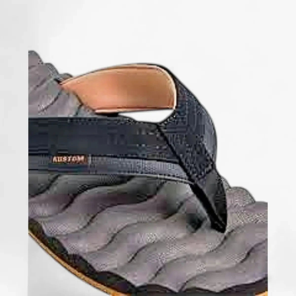 Kustom Mens Hummer Sandal Black Tan | Kustom