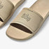 Fit Flop Mens Slides Stone Beige | Fit Flop