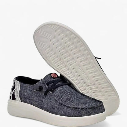 Hey Dude Womens Wendy Rise Animal Black Multi | Hey Dude